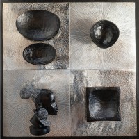 FREEFORM ΜΠΩΛ ΔΙΑΚΟΣΜΗΣΗΣ 25x17x8cm ΑΛΟΥΜΙΝΙΟ ΜΑΥΡΟ