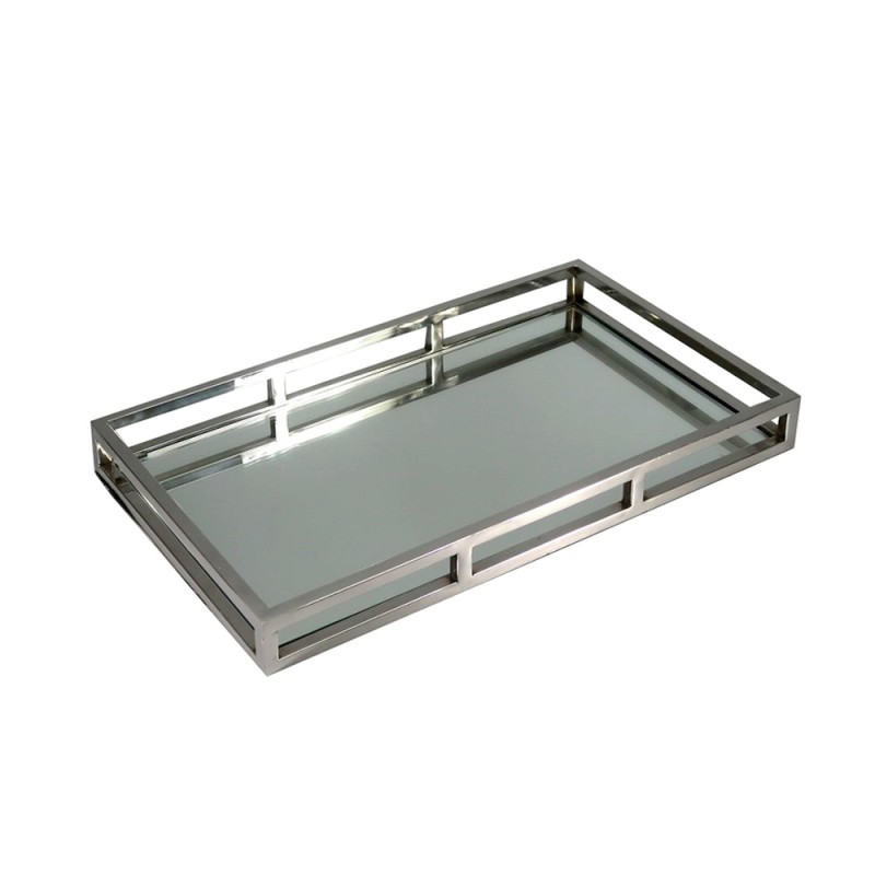 MIROIR ΔΙΣΚΟΣ ΔΙΑΚΟΣΜΗΣΗΣ 50x30x6cm ΑΛΟΥΜΙΝΙΟ ΑΣΗΜΙ