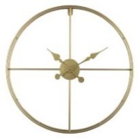 TEMPUS ΡΟΛΟΪ ΤΟΙΧΟΥ 60x60x7cm ΜΕΤΑΛΛΟ ΧΡΥΣΟ