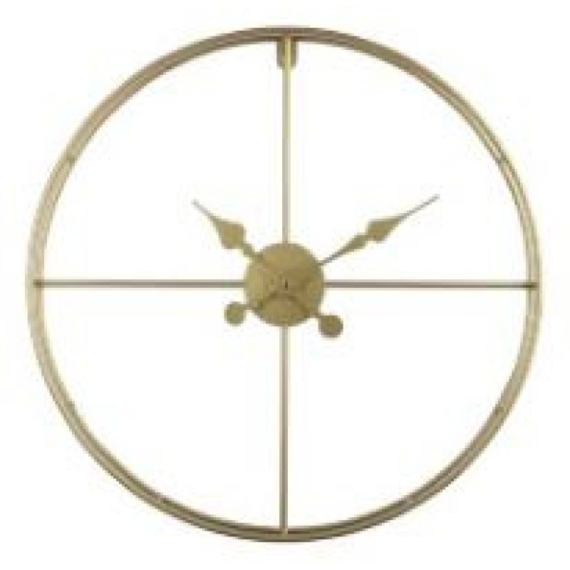 TEMPUS ΡΟΛΟΪ ΤΟΙΧΟΥ 60x60x7cm ΜΕΤΑΛΛΟ ΧΡΥΣΟ
