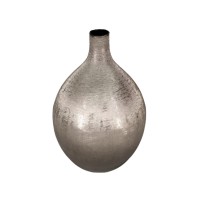 VERGE 1 ΒΑΖΟ 22x22x35cm ΑΛΟΥΜΙΝΙΟ SMOKE BLACK