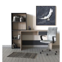 CRANE ΠΙΝΑΚΑΣ ΔΙΑΚΟΣΜΗΣΗΣ 83x83x5cm ΚΑΜΒΑΣ ΠΕΤΡΟΛ ΛΕΥΚΟ ΞΥΛΟ ΜΑΥΡΟ