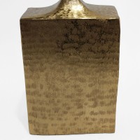FLASCHE ΒΑΖΟ 19x10x36cm ΑΛΟΥΜΙΝΙΟ ΧΡΥΣΟ