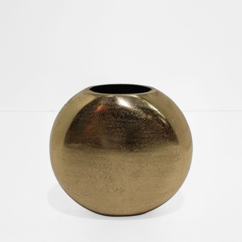 BALLON ΒΑΖΟ 28x27x8cm ΑΛΟΥΜΙΝΙΟ ΧΡΥΣΟ