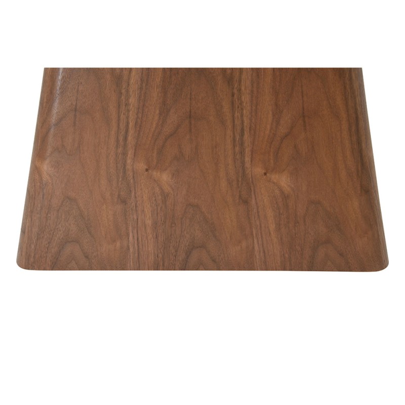 TOTEM ΤΡΑΠΕΖΙ ΚΑΡΥΔΙ ΛΕΥΚΟ ΜΕ ΟΨΗ ΜΑΡΜΑΡΟΥ 120x120x76cm