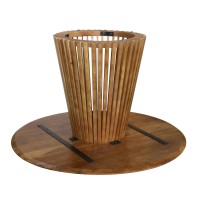 TORRE ΤΡΑΠΕΖΙ ΚΑΡΥΔΙ 130x130x76cm