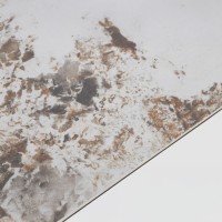 CANYON ΤΡΑΠΕΖΙ ΚΑΦΕ BITTER ΛΕΥΚΟ ΜΕ ΟΨΗ ΜΑΡΜΑΡΟΥ 200x90x76cm