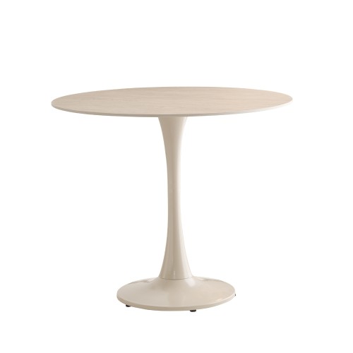 KNOT ΤΡΑΠΕΖΙ ΡΟΤΟΝΤΑ OAK 90x90x75cm