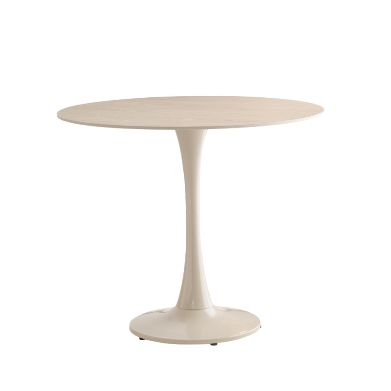 KNOT ΤΡΑΠΕΖΙ ΡΟΤΟΝΤΑ OAK 90x90x75cm