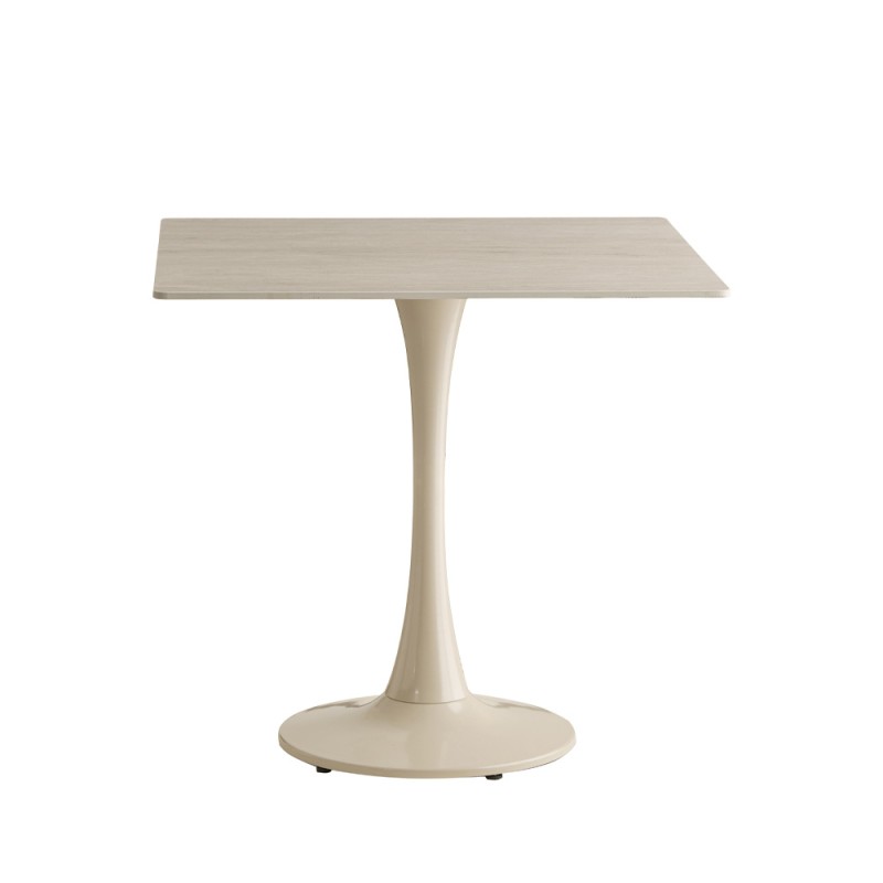 PIETRA ΤΡΑΠΕΖΙ CREAM 80x80x75cm