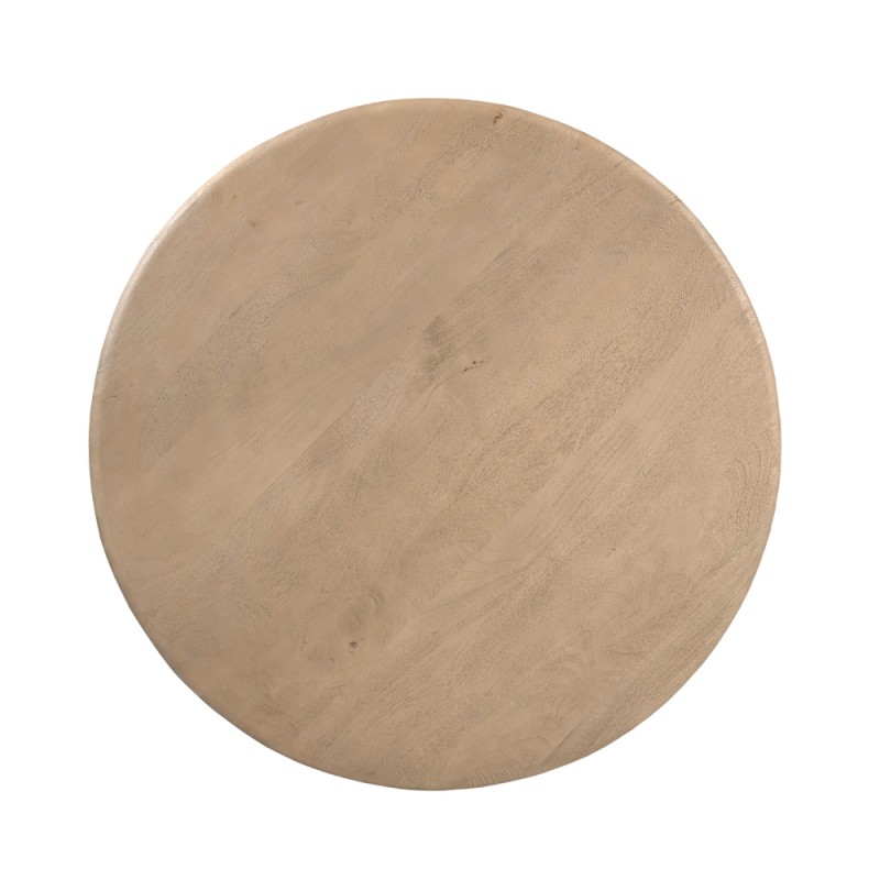 PARADIS ΤΡΑΠΕΖΙ ΡΟΤΟΝΤΑ ΚΑΡΥΔΙ ΑΝΟΙΧΤΟ 120x120x76cm