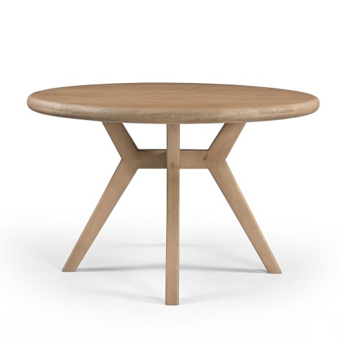 PARADIS ΤΡΑΠΕΖΙ ΡΟΤΟΝΤΑ ΚΑΡΥΔΙ ΑΝΟΙΧΤΟ 120x120x76cm