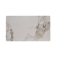 PRIMO ΤΡΑΠΕΖΙ ΛΕΥΚΟ ΜΕ ΟΨΗ ΜΑΡΜΑΡΟΥ 120x70x74cm