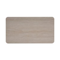 ROOTS ΤΡΑΠΕΖΙ BEIGE ΜΕ ΟΨΗ ΜΑΡΜΑΡΟΥ 160x90x75cm