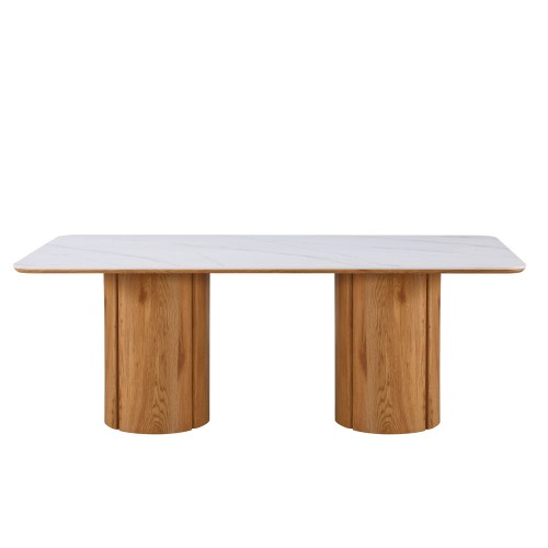 PILLAR ΤΡΑΠΕΖΙ ΛΕΥΚΟ 180x90x75cm
