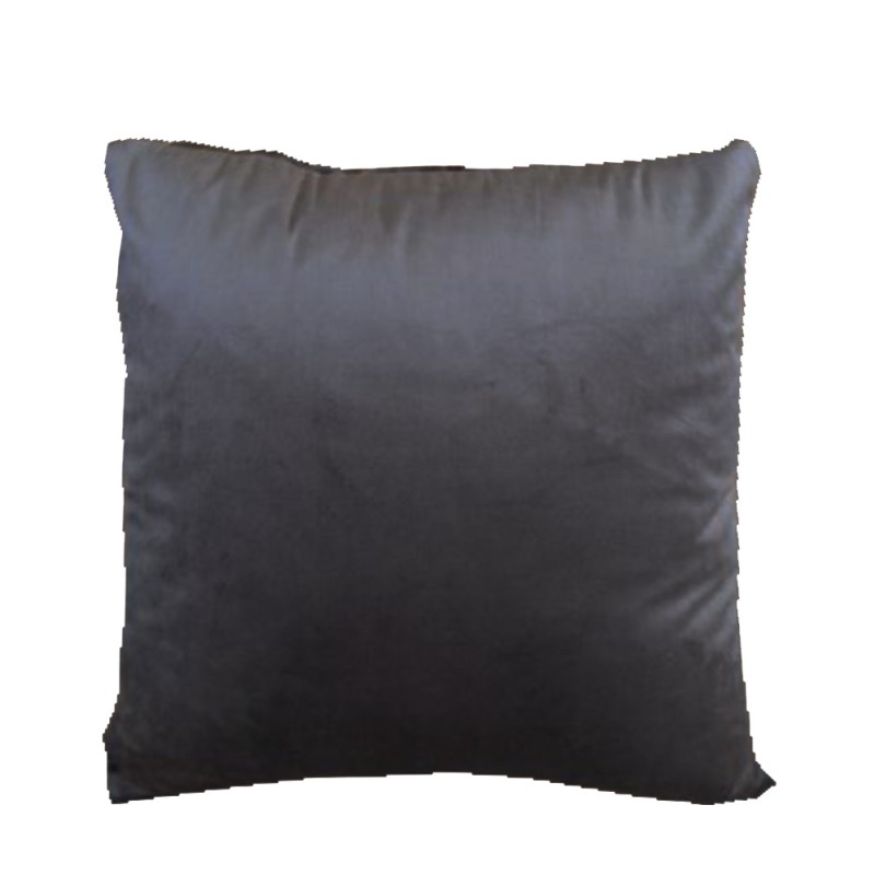 PLISSE ΔΙΑΚΟΣΜΗΤΙΚΟ ΜΑΞΙΛΑΡΙ 45x45cm ΒΕΛΟΥΔΟ ΓΚΡΙ