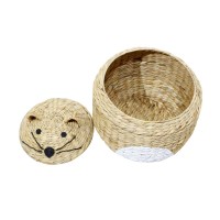 TIGRO ΚΑΛΑΘΙ ΜΕ ΚΑΠΑΚΙ 36x36x56cm ΥΑΚΙΝΘΟΣ ΦΥΣΙΚΟ ΛΕΥΚΟ ΣΙΔΕΡΟ