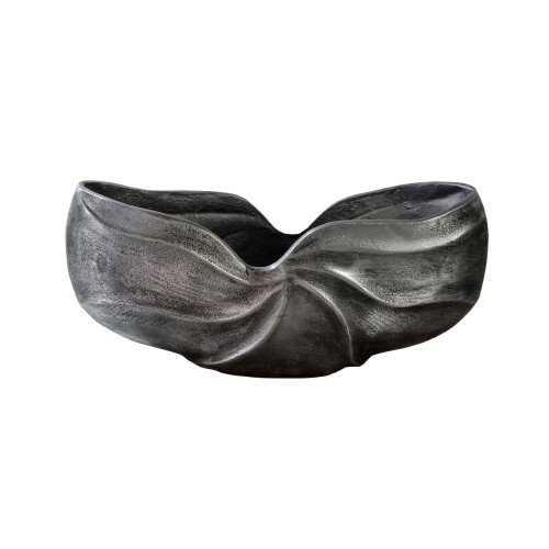 IWA 2 ΒΑΖΟ 39x9x19cm ΑΛΟΥΜΙΝΙΟ ΑΣΗΜΙ ΑΝΤΙΚΕ