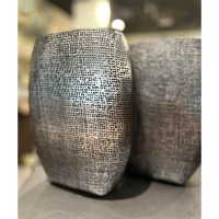 KALSU ΒΑΖΟ 19x10x24cm ΑΛΟΥΜΙΝΙΟ ΑΣΗΜΙ ΑΝΤΙΚΕ