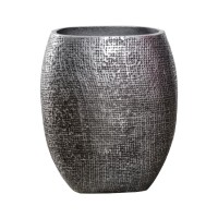 KALSU ΒΑΖΟ 19x10x24cm ΑΛΟΥΜΙΝΙΟ ΑΣΗΜΙ ΑΝΤΙΚΕ