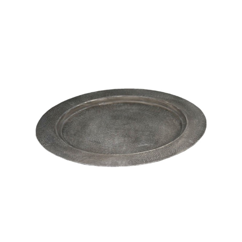 Σετ-2Τεμ.ANDROS ΔΙΣΚΟΣ ΔΙΑΚΟΣΜΗΣΗΣ 46x46x2cm ΑΛΟΥΜΙΝΙΟ WHITE WASHED