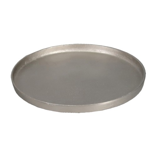 Σετ-2Τεμ.PERI ΔΙΣΚΟΣ ΔΙΑΚΟΣΜΗΣΗΣ 40x40x2cm ΑΛΟΥΜΙΝΙΟ SILVER ΜΑΤ