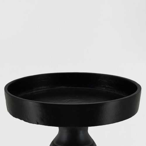 IONAS ΚΗΡΟΠΗΓΙΟ 18x18x74cm ΑΛΟΥΜΙΝΙΟ ΜΑΥΡΟ