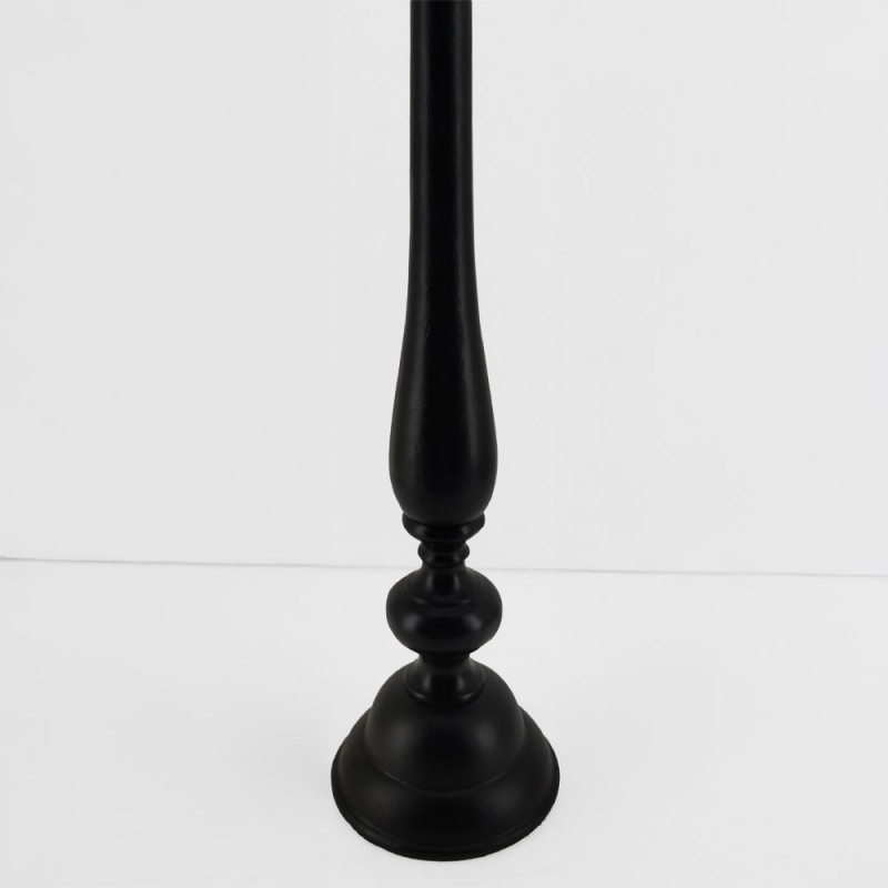 IONAS ΚΗΡΟΠΗΓΙΟ 18x18x74cm ΑΛΟΥΜΙΝΙΟ ΜΑΥΡΟ