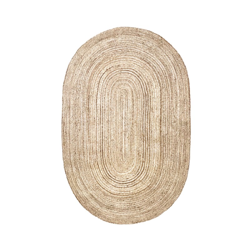 Σετ-2Τεμ.MALEY ΧΑΛΙ ΣΑΛΟΝΙΟΥ 210x140cm ΓΙΟΥΤΑ ΦΥΣΙΚΟ