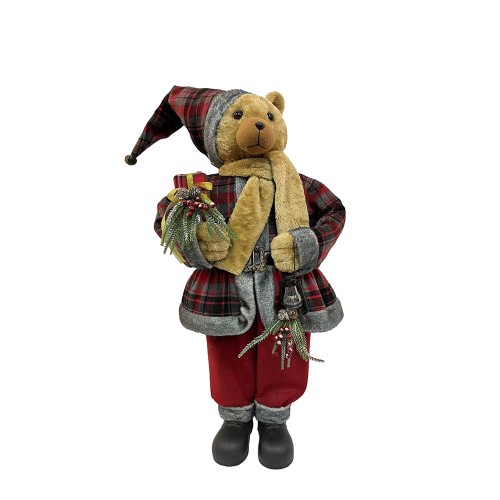 HAPPY BEAR ΧΡΙΣΤΟΥΓΕΝΝΙΑΤΙΚΟ ΔΙΑΚΟΣΜΗΤΙΚΟ DECO 95cm ΠΟΛΥΧΡΩΜΟ
