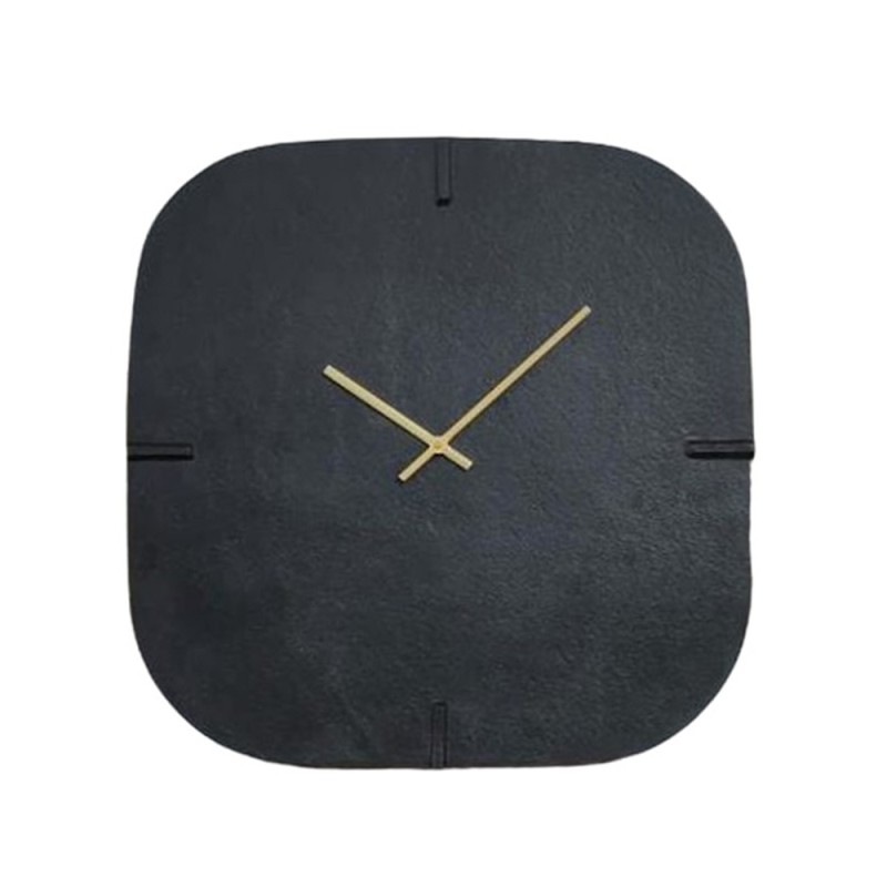 SIMPLE ΡΟΛΟΪ ΤΟΙΧΟΥ 50x50x1cm ΑΛΟΥΜΙΝΙΟ ΜΑΥΡΟ