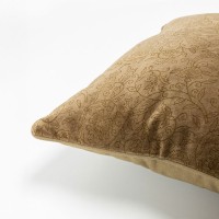 HOMBURG B ΔΙΑΚΟΣΜΗΤΙΚΟ ΜΑΞΙΛΑΡΙ 50x50cm ΒΑΜΒΑΚΙ ΧΡΥΣΟ ΒΕΛΟΥΔΟ