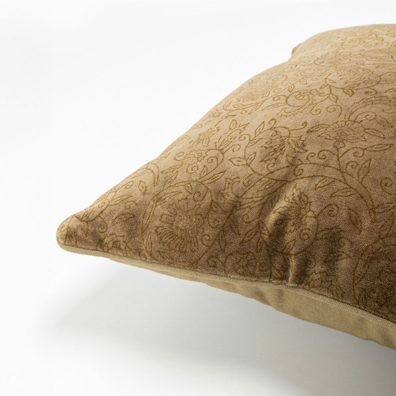 HOMBURG B ΔΙΑΚΟΣΜΗΤΙΚΟ ΜΑΞΙΛΑΡΙ 50x50cm ΒΑΜΒΑΚΙ ΧΡΥΣΟ ΒΕΛΟΥΔΟ