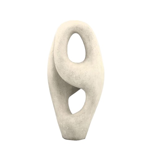 POLL ΔΙΑΚΟΣΜΗΤΙΚΟ 10x10x20cm POLYRESIN ΚΡΕΜ