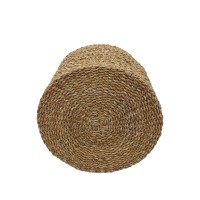 ALMAR ΚΑΛΑΘΙ ΧΕΡΟΥΛΙ SET 3ΤΜΧ 40x40x35cm SEAGRASS ΦΥΣΙΚΟ
