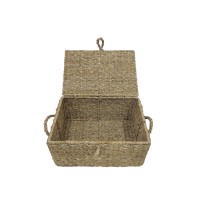 ALMAR ΚΟΥΤΙ ΑΠΟΘΗΚΕΥΣΗΣ SET 3ΤΜΧ 50x34x25cm SEAGRASS ΦΥΣΙΚΟ ΣΙΔΕΡΟ