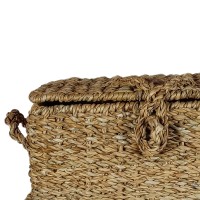 ALMAR ΚΟΥΤΙ ΑΠΟΘΗΚΕΥΣΗΣ SET 3ΤΜΧ 50x34x25cm SEAGRASS ΦΥΣΙΚΟ ΣΙΔΕΡΟ