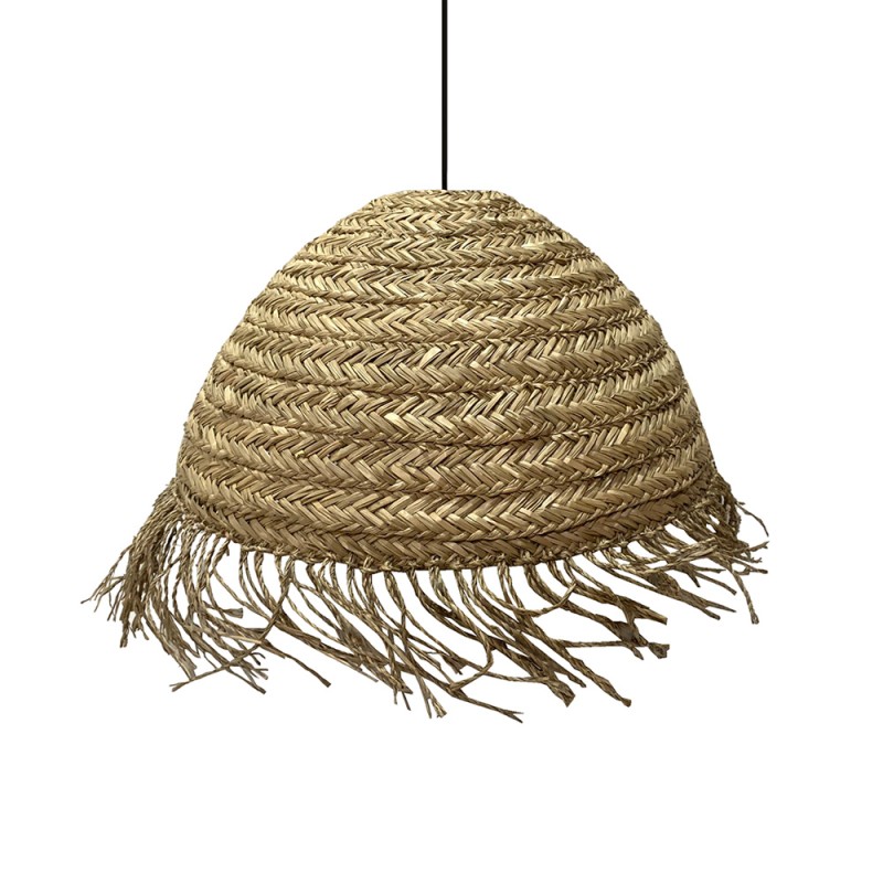 SYROS ΦΩΤΙΣΤΙΚΟ ΟΡΟΦΗΣ 56x56x30cm SEAGRASS ΦΥΣΙΚΟ