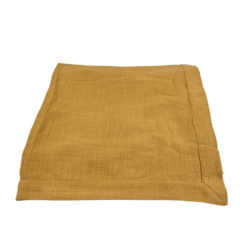MANTEL MUSTARD C ΤΡΑΠΕΖΟΜΑΝΤΗΛΟ 300x140cm ΒΑΜΒΑΚΙ ΜΟΥΣΤΑΡΔΙ