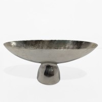 MENDO ΜΠΩΛ ΜΕ ΠΟΔΙ 46x15x20cm ΑΛΟΥΜΙΝΙΟ SILVER NICKEL