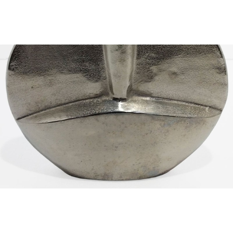 KALIA ΒΑΖΟ 35x10x35cm ΑΛΟΥΜΙΝΙΟ SILVER NICKEL