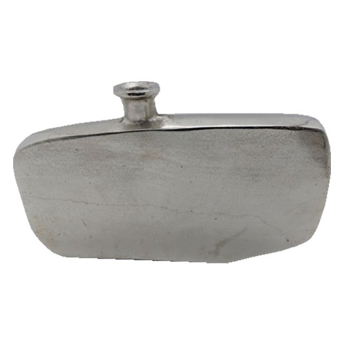 ANZAC ΒΑΖΟ 38x5x23cm ΑΛΟΥΜΙΝΙΟ SILVER NICKEL