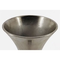LUXOR ΒΑΖΟ 23x23x50cm ΑΛΟΥΜΙΝΙΟ SILVER NICKEL