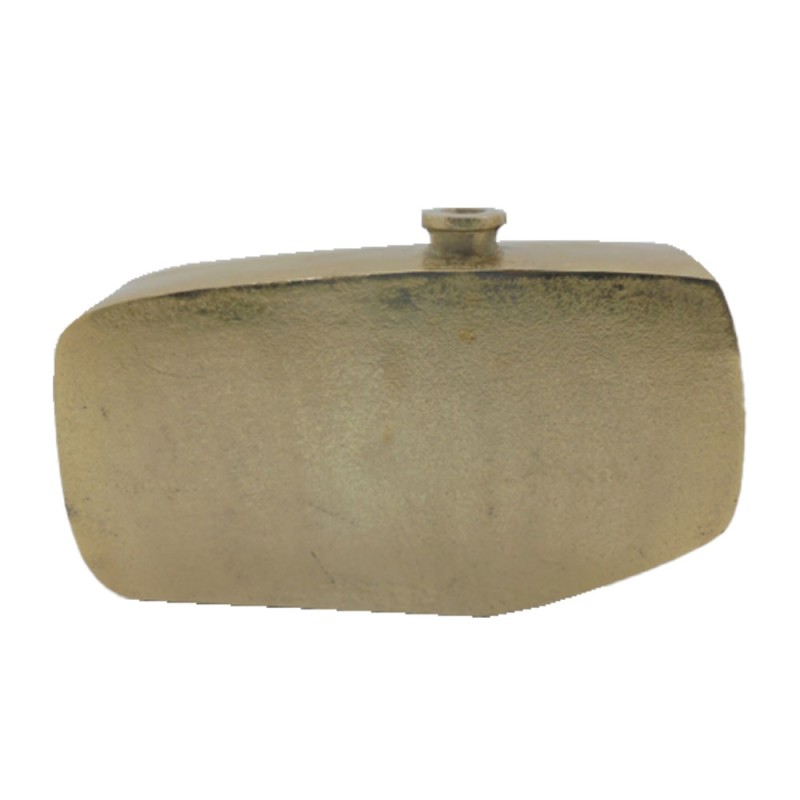 ODEN ΒΑΖΟ 40x7x25cm ΑΛΟΥΜΙΝΙΟ ΧΡΥΣΟ