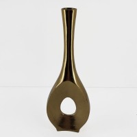 ADEL ΒΑΖΟ 19x7x56cm ΑΛΟΥΜΙΝΙΟ ΧΡΥΣΟ