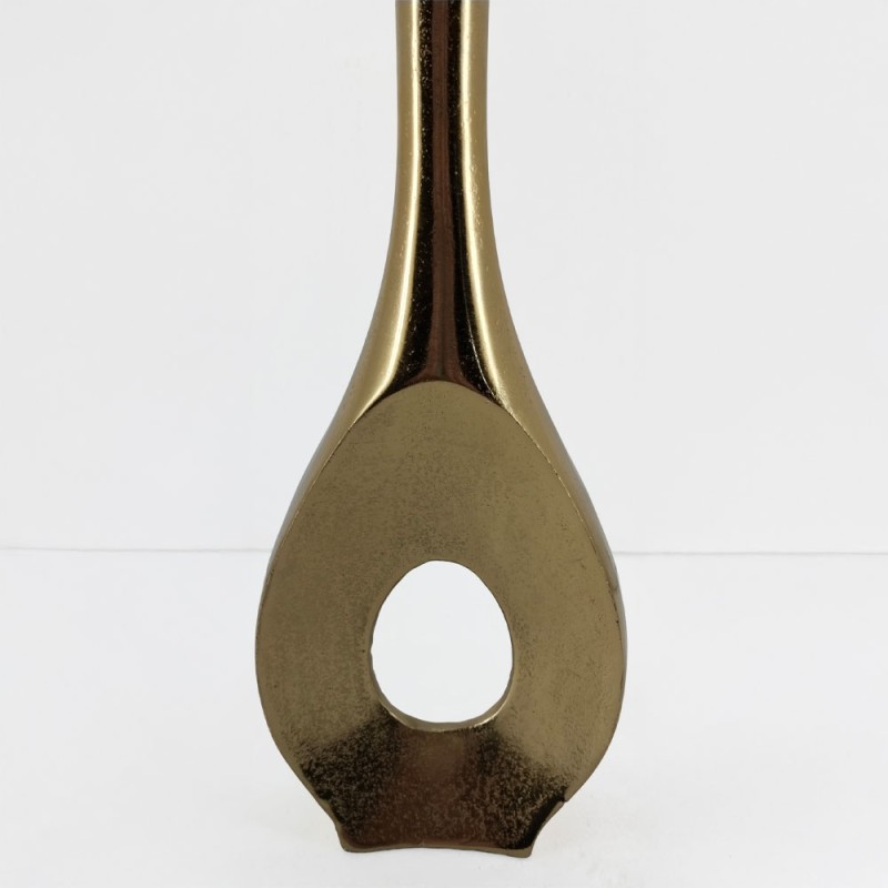 ADEL ΒΑΖΟ 17x5x46cm ΑΛΟΥΜΙΝΙΟ ΧΡΥΣΟ