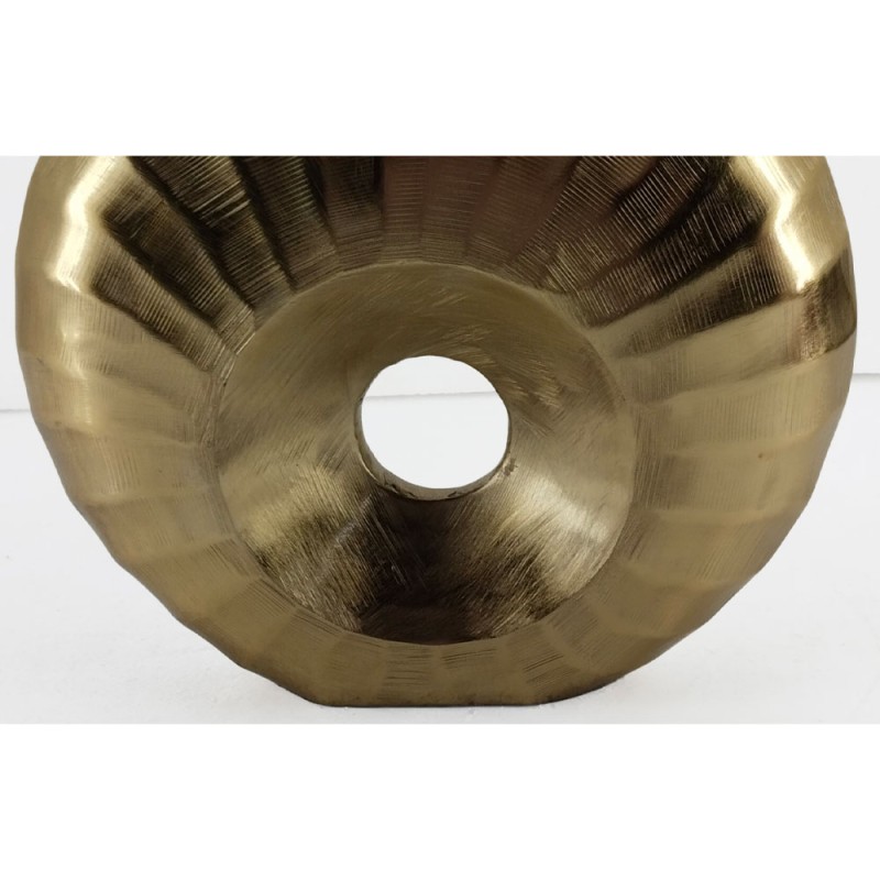 DIONE ΒΑΖΟ 30x8x28cm ΑΛΟΥΜΙΝΙΟ ΧΡΥΣΟ
