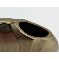 DIONE ΒΑΖΟ 26x8x26cm ΑΛΟΥΜΙΝΙΟ ΧΡΥΣΟ