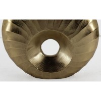 DIONE ΒΑΖΟ 26x8x26cm ΑΛΟΥΜΙΝΙΟ ΧΡΥΣΟ