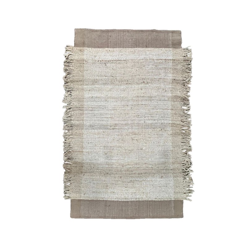 CASSIA ΧΑΛΙ ΣΑΛΟΝΙΟΥ 140x210cm ΓΙΟΥΤΑ ΦΥΣΙΚΟ